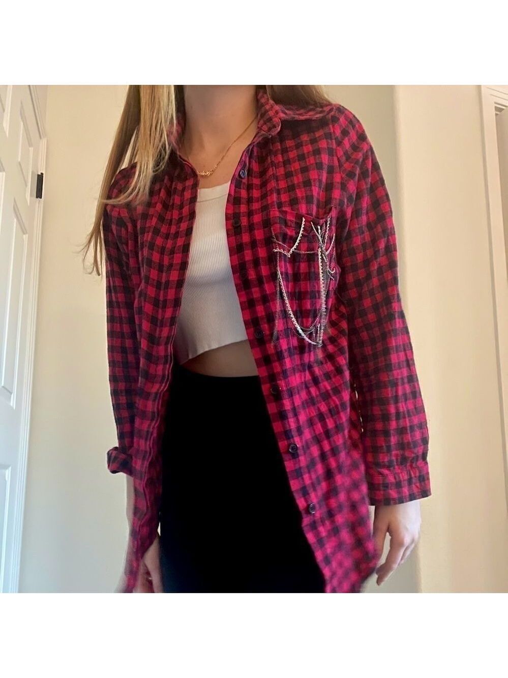 Isabel Lu Flannel with Chains
